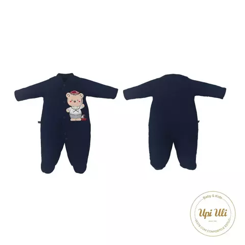 Macacão de Bebê Azul Marinho Joaquim