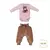 Conjunto Rosa Body Com Culote Eloa
