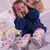 Conjunto Infantil Menina Blusa Calça Azul Delicada Upi Uli