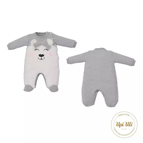 Macacão de Bebê Soft Comfort/Pelucia Maria Clara