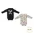 Kit de bebê Body 2 Peças Cotton/Malha Veludo Cotele Antonella