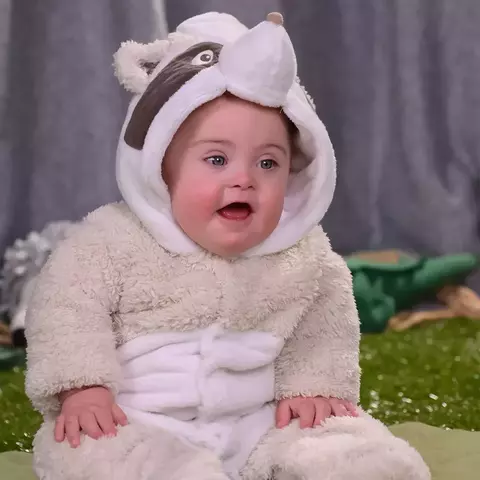 Macacão Bebê Manga Longa Bicho Preguiça Com Capuz Upi Uli