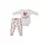 Conjunto Bebê Menina Body e Calça Coelhinha Fofinho Upi Uli