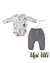 Conjunto Body com Culote Leão