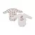 Kit 2 Peças Body Bebê Manga Longa Estampado Fofinho Upi Uli
