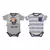 Kit Bebê Body 2 Peças Azul Rogerio