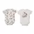 Kit De Bebê Body 2 Peças Suedine Unissex Charlie