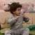 Conjunto Infantil Menino Moletom Cinza Mescla Longo Upi Uli