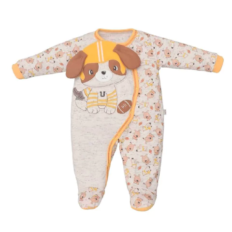 Macacão de Bebê Amarelo Erick