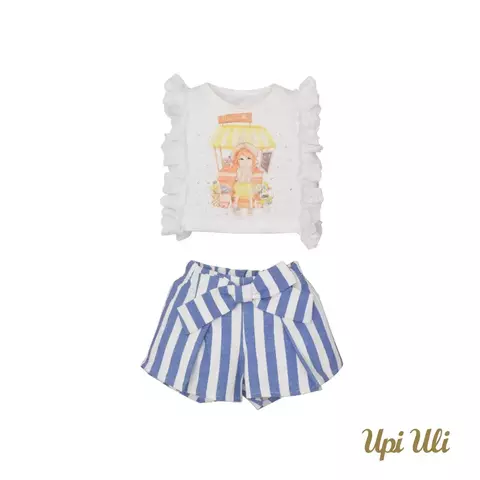 Conjunto Infantil Curto Molecoton/Coton Maite