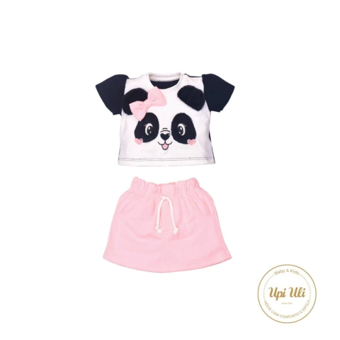 Conjunto De Bebê Rosa Stella