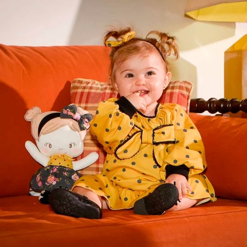 Vestido De Bebê Longo Lily