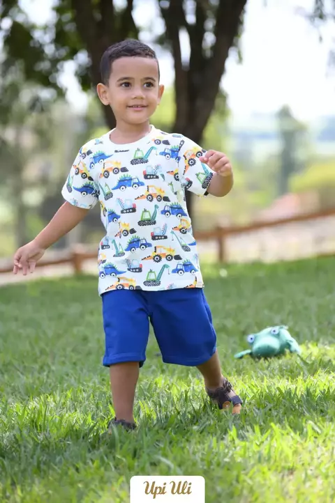 Conjunto Infantil Cotton/Moletom Murilo