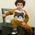 Conjunto Infantil Menino Longo Lobo Mostarda Upi Uli
