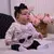 Conjunto Bebê Menina Blusa Calça Urso Coração Rosa Upi Uli