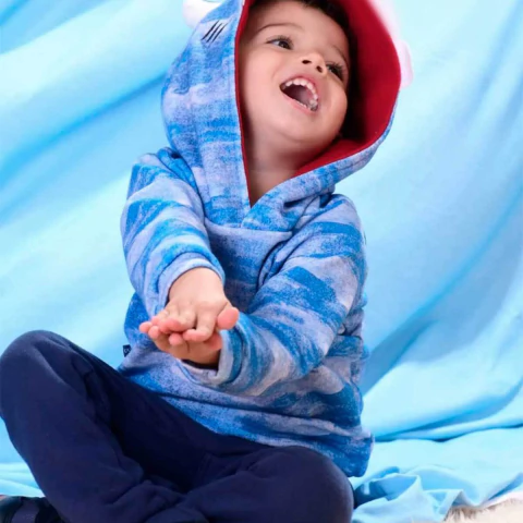 Conjunto infantil Longo Moletom Rafael