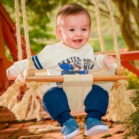 Conjunto Longo Bebê Menino Soft Estampado Macaco Upi Uli