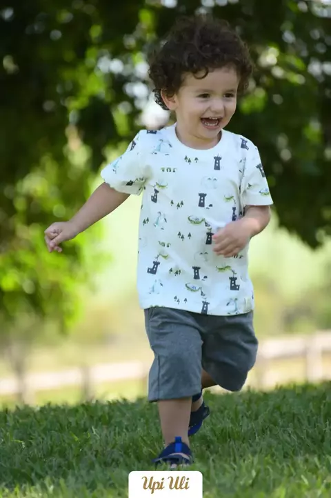 Conjunto De Bebê Cinza Guilherme