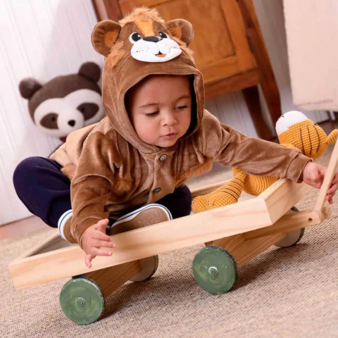 Conjunto de Bebê Marrom Toninho