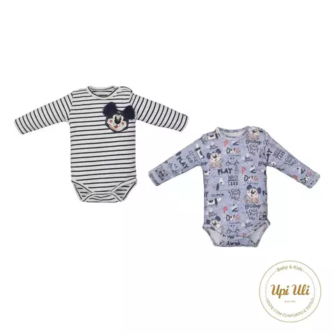 Kit De Bebê Body 2 Peças Azul Humberto