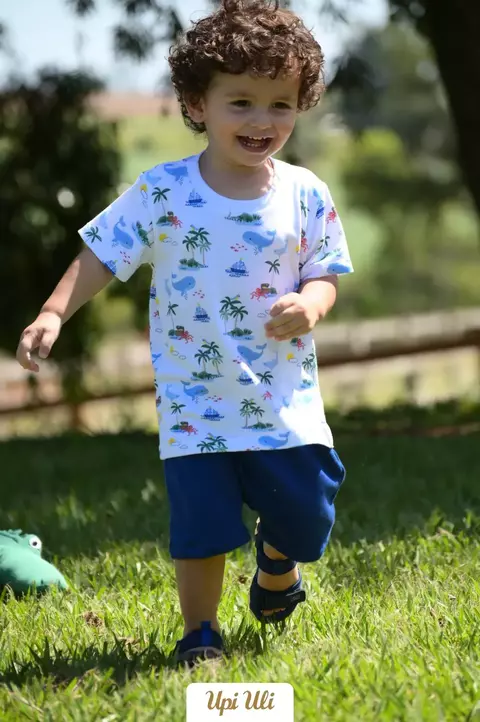 Conjunto Infantil Cotton/Moletom Gustavo