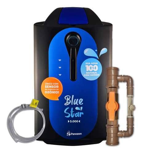 Gerador De Ozonio Blue Star Modelo 5000 Piscinas 200.000l