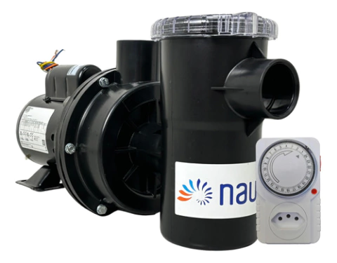 Motobomba Nautilus Nbfc-2 De Piscinas 110/220v Completa 1/2cv