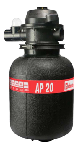 Filtro Piscinas Ap-20 Albacete 24000l Com Válvula Invertida