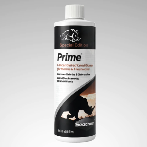 Seachem Prime 325ml Condicionador De Água Aquário Tratamento