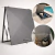 Tampa Para Casa De Máquinas Proteção 120 X 120 Ferro Piscina Cinza