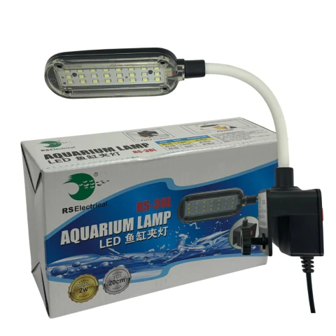 Rs Aqua Luminaria Led Com Clip Rs-38l 2w 20cm À 40cm Bivolt - comprar online