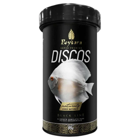 Ração Poytara Black Line Discos Natural 95g