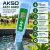 Medidor De Condutividade Ak51 Agro + 2 Soluções Calibração - loja online