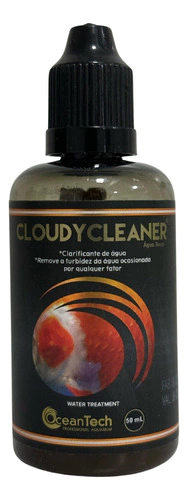 Clareador De Água De Aquário Cloudy Cleaner 50ml Ocean Tech