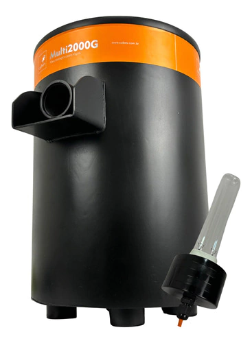 Filtro Cubos Multi 2000g Com Uv 18w Para Lagos Ornamentais