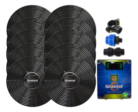 Aquecedor Solar Piscina 40000l 10 Placas A1 Girassol +painel