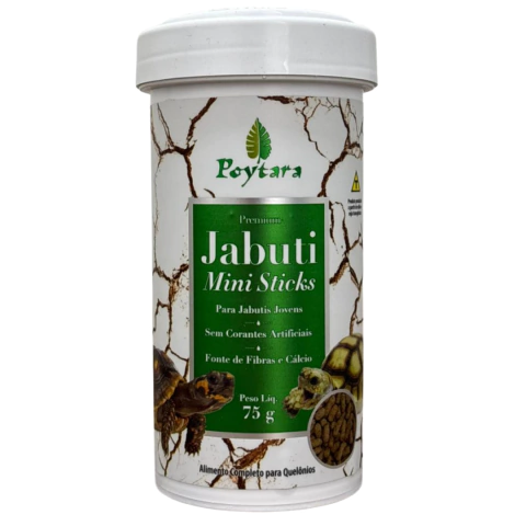 Ração Poytara Para Jabuti 75g - comprar online