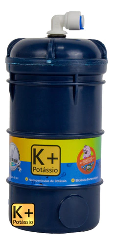 Refil Alcalino K+ Bacteriológico Purificador Filtro Top Life