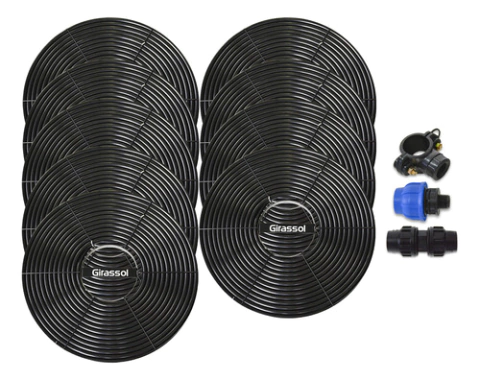 Aquecedor Solar Piscinas Até 36.000l- 9 Placas G1 - Girassol