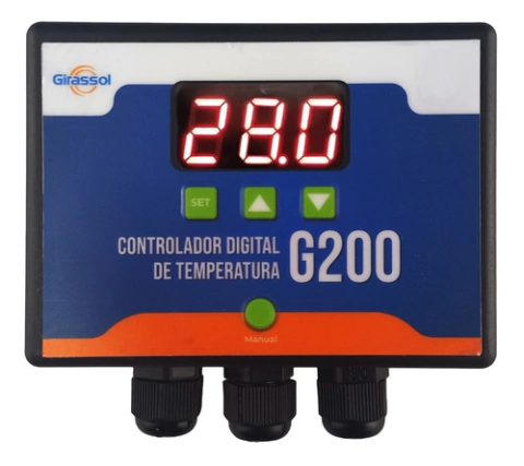 Painel De Controle G200 Para Aquecedor Solar A1 - Girassol