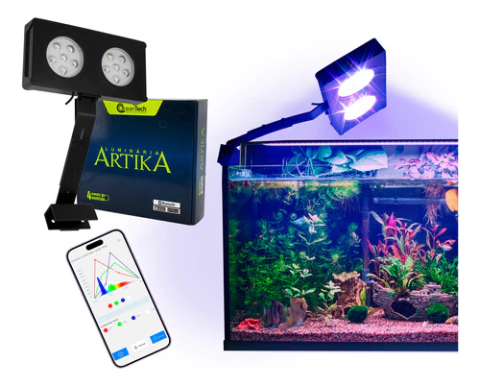 Luminária Oceantech Artika Marine Corais 36w Bluetooth Nano