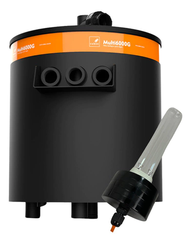 Filtro Cubos Multi 6000g Com Uv 36w Para Lagos Ornamentais