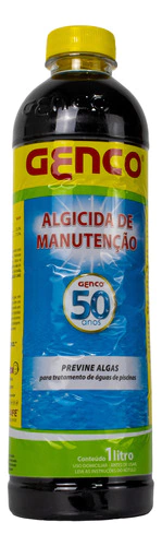 Algicida Manutenção Piscina Previne Algas 1 L Genco