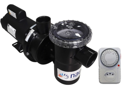 Motobomba Nautilus Nbf-5 De Piscinas 110/220v Completa 1,5cv