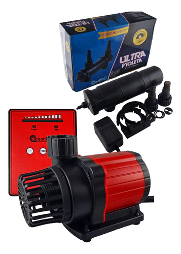 Kit Bomba Ac 3000 E Filtro Uv 9w Ocean Tech