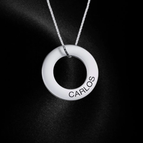 Dije Argolla Simple Personalizada - comprar online