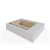 Cama Box Con Cajones Y Zapatero Para Colchon 140 X 190 Color Blanco - MUAR | Concepto Simple