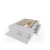 Cama Box Con Cajones Y Zapatero Para Colchon 140 X 190 Color Blanco - tienda online