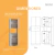 Despensero 4 Puertas con Espacio para electrodomésticos Nordico - MUAR | Concepto Simple