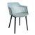 Silla Verde De Comedor X1 U. Living Acolchada Resistente Minimalista Apta Exterior - comprar online